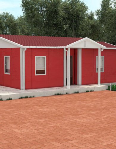 Tek Katlı 72 M2 Prefabrik Konut