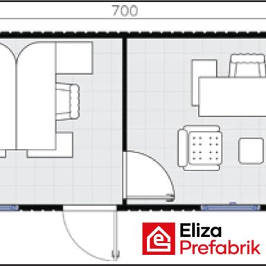 21 M2 Konteyner EVK202