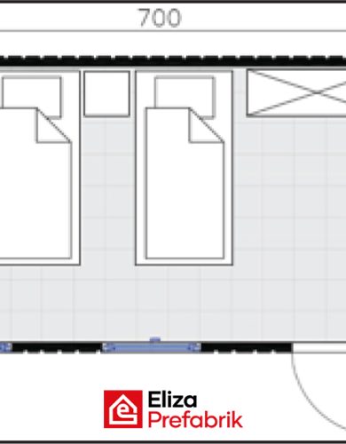 21 M2 Konteyner EVK205